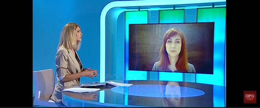 Avokatja E Popullit Znj. Erinda Ballanca E Ftuar Në Tv Ora News